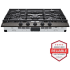 LG CBGJ3623D - 36 Inch Gas Cooktop in Black Stainless Steel