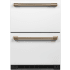 Cafe CDE06RP4NW2 - 5.7 Cu. Ft. Built-In Dual-Drawer Refrigerator