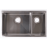 Cameo CDSD3273 - 32 Inch Undermount 70/30 Double Bowl Kitchen Sink with 3 1/2” Drain Opening