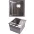 Cameo CDSS16 - 16 Inch Single Bowl Undermount Stainless Steel Sink with 18 Gauge