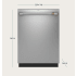 Cafe CDT888P2VS1 - 24 Inch Fully Integrated Smart Dishwasher - Dimension Guide