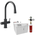 Zip CELSIUSPLUSSPRAYERBCS120VMB - filtration faucet bundle