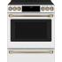 Cafe CES700P4MW2 - 30" Slide-In Front Control Radiant and Convection Range