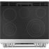 Cafe CES750P2MS1 - 30" Smart Slide-In, Front-Control, Radiant and Convection Double-Oven Range