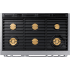 Dacor Transitional DOP48T960GS - 48 Inch Smart Freestanding Gas Pro-Range 6 Sealed Burners