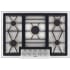 Gaggenau 200 Series CG280210CA - Gaggenau Gas Cooktop with Five Sealed Brass Burners at 47,200 BTU