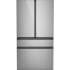 Cafe CGE29DM5TS5 - 36 Inch Freestanding 4-Door French Door Smart Refrigerator with 28.7 cu. ft. Total Capacity in Front View