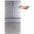 Cafe CGE29DM5TS5 - 36 Inch Freestanding 4-Door French Door Smart Refrigerator with 28.7 cu. ft. Total Capacity in Front View