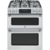 GE Cafe Series CGS990SETSS - 30" GE Cafe Series Slide-In Front Control Gas Double Convection Range
