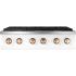 Cafe CGU366P4TW2HRDWR3 - Commercial-Style Gas Rangetop with 6 Burners in Matte White