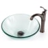Kraus Clear Series CGV10112MM1005ORB - Top View
