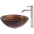 Kraus CGV39819MM1007CH - Gaia Glass Vessel Sink