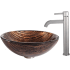 Kraus Natura Series CGV39819MM1007SN - Gaia Glass Vessel Sink