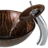 Kraus Nature Series CGV39819MM10CH - Brown Bathroom Sink
