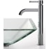 Kraus Square Clear Single Tone Series CGVS90119MM1007CH - Kraus Sink