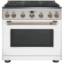 Cafe C2Y366P4MW2 - Matte White with Brushed Bronze Hardware (Standard)