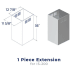 Hauslane CHE006 - Chimney Extension
