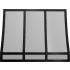 Zephyr Designer Forte BKFT36AMB - Hood Banding Kit: Matte Black