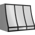 Zephyr Designer Forte BKFT36AMB - Hood Banding Kit: Matte Black