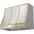 Zephyr Designer Forte BKFT36APG - Hood Banding Kit: Polished Gold