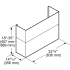 Thermador Professional Series CHMHP48TW - Dimension Guide