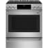 Cafe CHS900P2MS1 - 30" Slide-In Front Control Induction and Convection Range with Warming Drawer