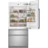 Cafe CIC36RP2VS1 - 36 Inch Built-In Smart Bottom Freezer Refrigerator