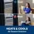 GE AWGP12WWF - Cools &amp; Heats Large Rooms