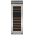 Sub-Zero Classic Series CL3050WASPR - 30 Inch Built-In Dual Zone Wine Cooler in Front View