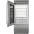 Sub-Zero Classic Series CL3650UASTL - 36 Inch Built-In Bottom Freezer Smart Refrigerator in Opened View