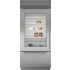 Sub-Zero Classic Series CL3650UASTL - 36 Inch Built-In Bottom Freezer Smart Refrigerator in Front View