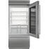 Sub-Zero Classic Series CL3650UASTR - 36 Inch Built-In Bottom Freezer Smart Refrigerator in Opened View