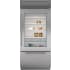 Sub-Zero Classic Series CL3650UGSPR - 36-inch Classic Over-and-Under Refrigerator/Freezer with Glass Door