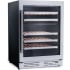 Elica EWS52SS1 - 24 Inch Built-In Dual Zone Wine Cellar