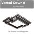 ZLINE CM6VKB2IB - Crown Molding