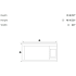 Fisher &amp; Paykel CMOH30SS - Dimensions
