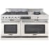 Capital Grand Chef COB606CWN - 60 Inch Grand Chef Freestanding Dual Fuel Range with 6 Open Burners + 24&amp;quot; Open Wok Burner