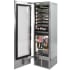 Perlick C-Series CR24C24LL - 24 Inch Panel Ready Dual-Zone Beverage Column in Opened View