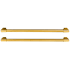 Capital CR24DPRHKBP - Brass Polished Handle Kit (2 Handles) for Panel Ready Drawer