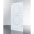 Summit CR2B15T2W - Angle View in White