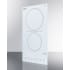 Summit CR2B23T4W - Angle View in White