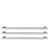 Capital CRFDHKCP - OEM Refrigerator French Door Handle Kit Chrome Polished (3 Handles)