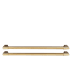 Capital CRRBFHKBS - OEM Refrigerator/Bottom Freezer Handle Kit Brass Satin (2 Handles)