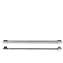 Capital CRRBFHKCP - OEM Refrigerator/Bottom Freezer Handle Kit Chrome Polished (2 Handles)