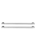 Capital CRRBFHKCS - OEM Refrigerator/Bottom Freezer Handle Kit Chrome Satin (2 Handles)