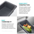 Kraus CS11DG - 17 Inch Angled BPA Free Sink Colander