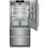 Liebherr CS2090G - 36 Inch Freestanding/Semi Built-In Bottom Mount Refrigerator in Opened View