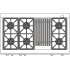 Capital Connoisseurian Series CSB484B2L - Cooktop