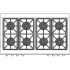 Capital Connoisseurian Series CSB488L - Cooktop