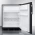 Summit CT663BK - 24 Inch Compact Refrigerator